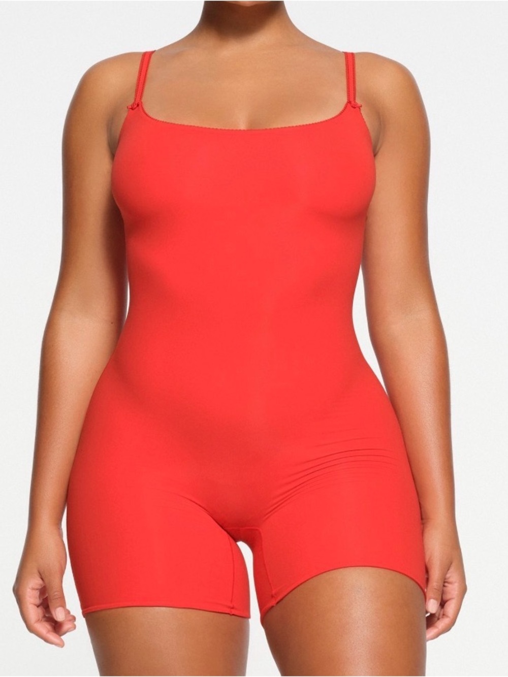 ❤️ SKIMS Fits Everybody Onesie | Ruby | Sz. 3X (Fits XL+) | NWT 🏷️